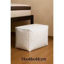 About The Perfect Baza Altı Organizer Hurç, Beyaz, 74X46X46 Cm, Pratik ve Şık Saklama Çözümü