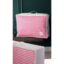 About The Perfect Pembe 70X50X25CM Çok Amaçlı Çekyat ve Baza Altı Düzenleyici Hırka Hurç