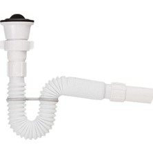 32 mm Çıkışlı Dayanıklı Lavabo ve Evye Sifonu, Kolay Kullanım ve Güvenli Performans