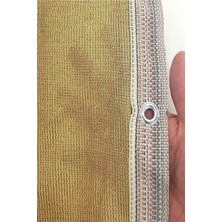 %95 Güneş Geçirmez Gölgelik File, Balkon ve Çit Için 2,5x4 M2 - Krem