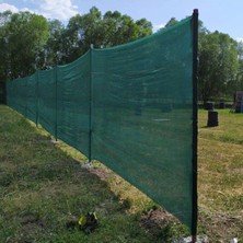 Koyu Yeşil 1.5m x 30M Gölgelik File %95 Gölgeleme Bahçe Çit Örtüsü