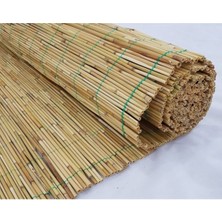 Doğal Kamış Çit 1x4,5 M Gölgelik ve Dekoratif Bahçe Rulo Çit