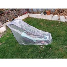 Şeffaf 155*70 Çim Biçme Makinesi Koruma Örtüsü, Dayanıklı ve Pratik Kullanım Sağlar.