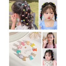 10 Adet Çocuk ve Bebekler Için Küçük Mandal Toka Minik Mandal Toka Çocuk Tokası Bebek Tokası