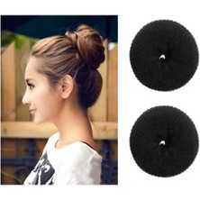 2 Adet Büyük Boy Sünger Topuz Saç Tokası Topuz Süngeri Topuz Tokası Topuz Yapma Tokası 12 cm