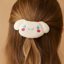 Cinnamoroll Peluş Cüzdan ve Saç Tokası Seti | Yumuşak Dokulu, Sevimli Tasarım, Çok Amaçlı Kullanım