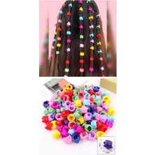 24 Adet Ithal Renkli Saç Örgü Boncuğu Saç Boncuğu Boncuk Saç Süsü Saç Için Boncuk Saç Küpesi