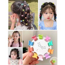 10 Adet Çocuk ve Bebekler Için Küçük Mandal Toka Minik Mandal Toka Çocuk Tokası Bebek Tokası