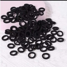 100 Adet Çantalı Lastik Toka Küçük Lastik Toka Küçük Toka Minik Toka Çocuk Tokası Bebek Tokası