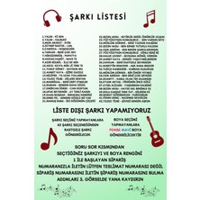 1 Adet Anahtarlık Çift Sevgili Parmak Izi Anahtarlık Seti Farklı Boya ve Şarkı Seçeneği