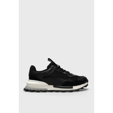 Lufian Henry Erkek Hakiki Deri Klasik Sneaker Siyah 111230265