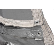 Su Geçirmez 3x6 M Branda, 170 G/m², Özel Dikim, Kuşgözlü, Dayanıklı ve Kullanışlı