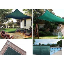 Yeşil Gölgelik File 1,5x7 M, %95 Gölge Sağlayan Bahçe Koruma Örtüsü