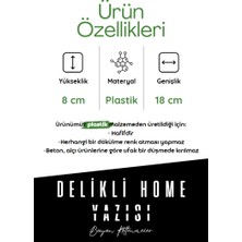 Bayan Rottenmeier Home Yazılı Delikli Biblo Dekoratif Obje Dekor