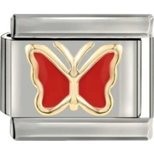 Paslanmaz Çelik Italyan Charm Bileklik 9 mm Uyumlu Charm Eki