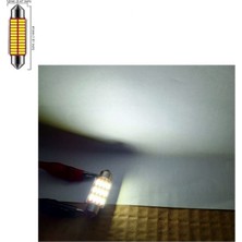 (2 ADET) 1 SET CANBUS FESTOON I SERİ 41MM SOFİT LED AMPUL