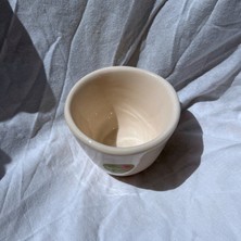 Arche Ceramic El Yapmı Seramik Kupa - Yeşil Zeytin - 220 ml - Tekli