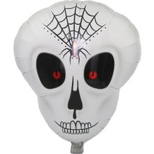 Vanch Örümcek Ağ Desenli İskelet Folyo Balon