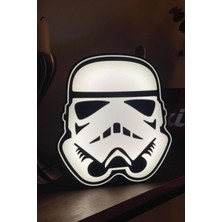 Çok Renkli Stormtrooper Gece Lambası, Dekoratif ve Şık Tasarım