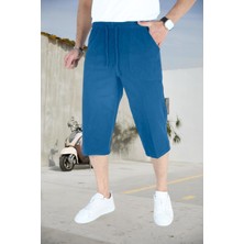Kapri Büyük Beden Hambez %100 Pamuk Unisex Reladex Rahat Kalıp Beli Lastikli Malerind