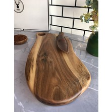 Twins Wood Craft Ceviz Ağacı Kesme ve Sunum Tahtası (45X18X2CM)