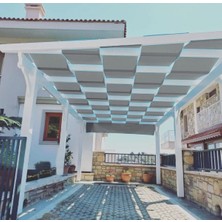 Su Geçirmez Oxford Kumaş Dekoratif Gölgelik 0.5m x 7m, Şık ve Dayanıklı Kullanım