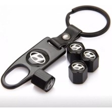 Şık Metal Sibop Kapağı ve Anahtarlık Seti, Araba Aksesuarları
