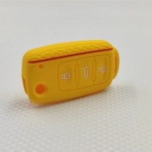 Silikon Anahtar Kılıfı, 3 Tuş, Uyumlu ve Dayanıklı Araç Aksesuarı