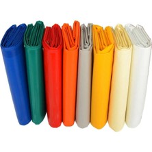 9m x 50CM Polyester Balkon Demiri Korkuluğu Brandası Bahçe Çiti Tente