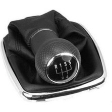 Siyah Kalın Vites Topuzu ve Körüğü, Golf ve Bora Modelleri Için Uygun