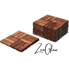 30X30 cm Kahverengi Seramik Balkon ve Banyo Zemin Kaplama