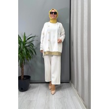 Ghisa Işleme Detaylı Takım Ekru 25YGSTKM4918