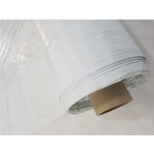 3x8 M Beyaz Gölgelik ve Çit Branda, Su Geçirmez, Dayanıklı ve Hafif