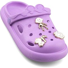 Twingo Çocuk Crocs Taşlı Bahçe Plaj Sahil Banyo Terlik 202