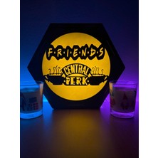 Sarı Renkli Eğlenceli Masaüstü Dekoratif Lamba, Sıcak Atmosfer Için Mükemmel Seçim