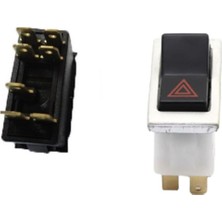 Dörtlü Flaşör Anahtar Düğmesi, Renault 12 Toros Için Uyumlu ve Kaliteli Ürün