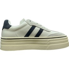 Lufian Angela Kadın Yüksek Taban Beyaz Sneaker Ayakkabı 121230025