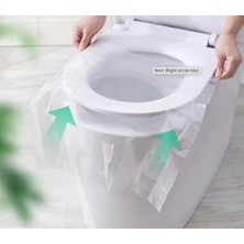 Poros Store Hijyenik Tek Kullanımlık Klozet Kapağı Poşeti (Paket Içi 10 Adet)
