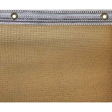 4x4 M Gölgelik File, %95 Koruma, Krem Renk, 180 G/m², Kolon Dikimli, Kuşgözü Detaylı