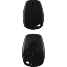 3 Butonlu Anahtar Kumanda Kabı, Yale Uçlu, Renault Uyumlu, Yeni Tasarım