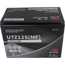 Outdo 11.2 Ah YTZ14S-BS / YTZ12S-BS Akü 12 Volt 11 Ah