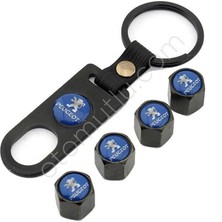 Paslanmaz Metal Sibop Kapağı ve Anahtarlık Seti, Şık ve Dayanıklı Tasarım