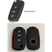 Silikon Anahtar Kılıfı 3 Tuş, Uyumlu ve Koruyucu Tasarım