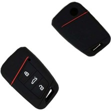 Silikon Anahtar Kabı Passat Uyumlu, Güçlü ve Şık Tasarım
