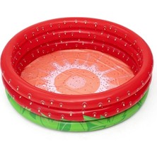 Bestway Çilek Desenli Çocuk Havuzu 122X25 Cm, Renkli ve Eğlenceli Yaz Aktiviteleri