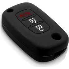 Silikon Anahtar Kılıfı, Renault ve Benzeri Modeller Için Renkli Koruma Seti