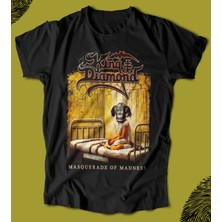 Butişört 'king Diamond - Masquerade Of Madness‘  Baskılı 'regular-Fit' Unisex Tişört