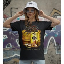 Butişört 'king Diamond - Masquerade Of Madness‘  Baskılı 'regular-Fit' Unisex Tişört