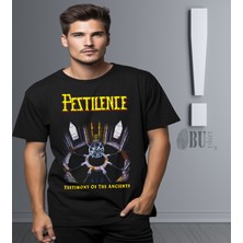 Butişört 'pestilence - Testimony Of The Ancients‘  Baskılı 'regular-Fit' Unisex Tişört