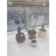 Beyaz Balkon Filesi 3x8 Metre, Hafif ve Dayanıklı Koruma Aksesuarı